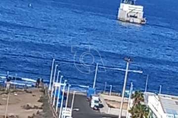 El vertido de fuel toca la costa de Telde/TA.